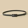 Womens Skinny PU Leather Belt With Vintage Buckle  Thin Dress Waist Belt For Ladies 6