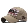 Mens Letter Embroidery Baseball Cap  Adjustable Cotton Snapback Casual Hat 7