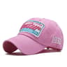 Mens Letter Embroidery Baseball Cap  Adjustable Cotton Snapback Casual Hat 9