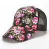 Womens Floral Print Trucker Hat  Adjustable Summer Streetwear Baseball Cap 10