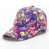 Womens Floral Print Trucker Hat  Adjustable Summer Streetwear Baseball Cap 15