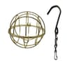 Metal Suet Ball Bird Feeder With Hanging Chain  SquirrelResistant Outdoor Garden Bird Feeder 7