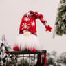 LED Faceless Christmas Gnome Plush Doll  Lighted Elf Holiday Decoration Gift 9