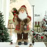 Standing Santa Claus Christmas Figurine  Festive Holiday Window  Table Decoration 10
