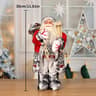 Standing Santa Claus Christmas Figurine  Festive Holiday Window  Table Decoration 14