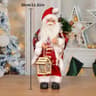 Standing Santa Claus Christmas Figurine  Festive Holiday Window  Table Decoration 18