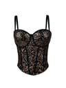 GlamSpark Sequin Camisole Tank Top  Y2K Sexy Club Party Corset Camis For Women 8