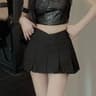 Womens High Waist Pleated Tennis Mini Skirt  Korean Style Vintage Summer Dance Skirt 7