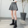 Womens High Waist Pleated Tennis Mini Skirt  Korean Style Vintage Summer Dance Skirt 13