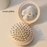 Mini Folding Travel Hair Brush With Mirror  Portable Compact Dual Fold Styling Brush For Women 6