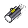 Mini TypeC Rechargeable LED Camping Flashlight  Ultra Bright Waterproof Pocket Torch For Outdoor Ad 9