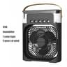 CoolBreeze 3in1 Mini Air Cooler Fan  Portable USB Air Conditioner Humidifier  LED Night Light 6