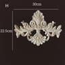 Wood Corner Appliques  Carved Floral Wood Onlays For Furniture  Wall Decor DIY Vintage Trim 27