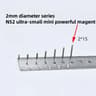 N52 Mini Round Neodymium Magnets Set 10PCS  UltraStrong Small Refrigerator Magnets 15