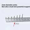 N52 Mini Round Neodymium Magnets Set 10PCS  UltraStrong Small Refrigerator Magnets 17