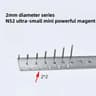 N52 Mini Round Neodymium Magnets Set 10PCS  UltraStrong Small Refrigerator Magnets 7