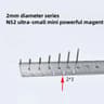 N52 Mini Round Neodymium Magnets Set 10PCS  UltraStrong Small Refrigerator Magnets 8