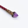Natural Rose Quartz Crystal Wand  Handmade Healing Stone Magic Stick For Reiki  Spiritual Decor 6