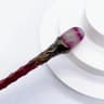 Natural Rose Quartz Crystal Wand  Handmade Healing Stone Magic Stick For Reiki  Spiritual Decor 13