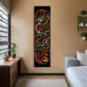 Japanese Wave Red Sun Tapestry  Aesthetic Ocean Wall Hanging Decor For Home 11