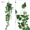 354Inch Artificial Ivy Leaf Garland  Realistic Hanging Green Vine For Home  Garden Decor 7