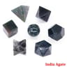 7Piece Platonic Solid Crystal Set  Natural Sacred Geometry Stones For Reiki Chakra Healing  Meditat 8