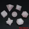 7Piece Platonic Solid Crystal Set  Natural Sacred Geometry Stones For Reiki Chakra Healing  Meditat 16
