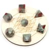 7Piece Platonic Solid Crystal Set  Natural Sacred Geometry Stones For Reiki Chakra Healing  Meditat 27