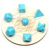 7Piece Platonic Solid Crystal Set  Natural Sacred Geometry Stones For Reiki Chakra Healing  Meditat 28
