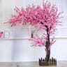 Artificial Blossom Tree Decor  Realistic Peach Cherry  Maple Silk Tree For Wedding Event  Home Deco 10