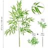 Artificial Bamboo Leaf Branch  Tall Faux Greenery For Home  Office Decor 26
