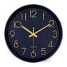Minimalist Silent Quartz Wall Clock  Modern Square Digital Style Clock For Home  Office 7