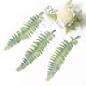 10 Pcs Artificial Green Leaf Stems  Faux Foliage For Wedding DIY Crafts  Home Decor 11