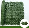 Artificial Ivy Fence Panel  Faux Green Leaf Privacy Screen For Garden  Balcony Decor 8