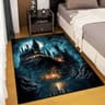 Magic Castle Fantasy Rug  NonSlip Soft Carpet For Kids Bedroom  Living Room Decor 11