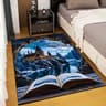 Magic Castle Fantasy Rug  NonSlip Soft Carpet For Kids Bedroom  Living Room Decor 17