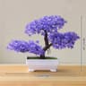 Artificial Bonsai Tree Potted Plant  Realistic Mini Greenery Desk  Home Decor 17