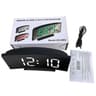 LED Digital Alarm Clock With Backlight  Large Display Calendar  Temperature Bedside Clock 7