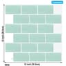 3D Peel  Stick Tile Wall Stickers  Waterproof SelfAdhesive Kitchen  Bathroom Wallpaper Panels 11