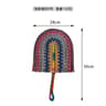Handwoven Seagrass Wall Fan Decor  Nordic Boho Wicker Hanging For Living Room  Entryway 23