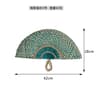 Handwoven Seagrass Wall Fan Decor  Nordic Boho Wicker Hanging For Living Room  Entryway 13