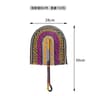 Handwoven Seagrass Wall Fan Decor  Nordic Boho Wicker Hanging For Living Room  Entryway 18