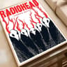 Vintage Radiohead Poster Wall Art  Retro Rock Band HD Print For Home  Bar Decor 15