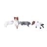 Mini Cute Cat Figurine Set  3D Resin Animal Desk Decor For Shelf  Monitor Display 7