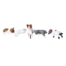 Mini Cute Cat Figurine Set  3D Resin Animal Desk Decor For Shelf  Monitor Display 8