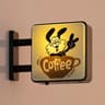 LED Coffee Corner Light Sign Magnet  Mini Pegboard Fridge Decor For Cozy Cafe Vibes 7