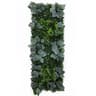 Artificial Rose Grass Wall Panel  16x47in Floral Lawn Decor With Straw Mat Backing 18