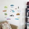 3D Lightning McQueen Wall Stickers  Cartoon Cars Kids Room Decor Decals 13