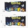Cute Pikachu Wall Sticker  Cartoon Kids Room Vinyl Decal Door  Wall Decor 18