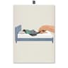 Laundry Girl Canvas Wall Art  Nordic Bathroom Poster Print Home Decor 6